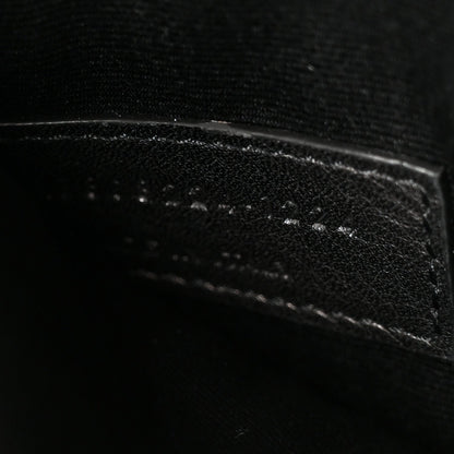 Small Calfskin Bucket Bag - Black