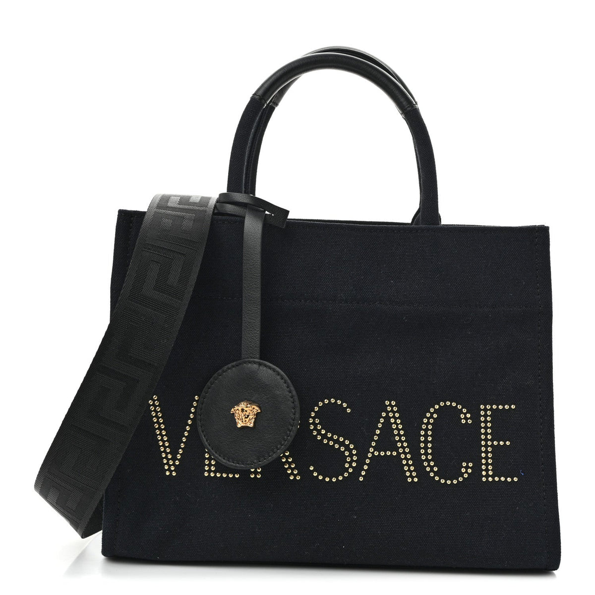 Small Canvas Tote Bag - Black