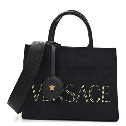 Small Canvas Tote Bag - Black