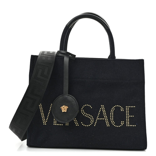 Small Canvas Tote Bag - Black