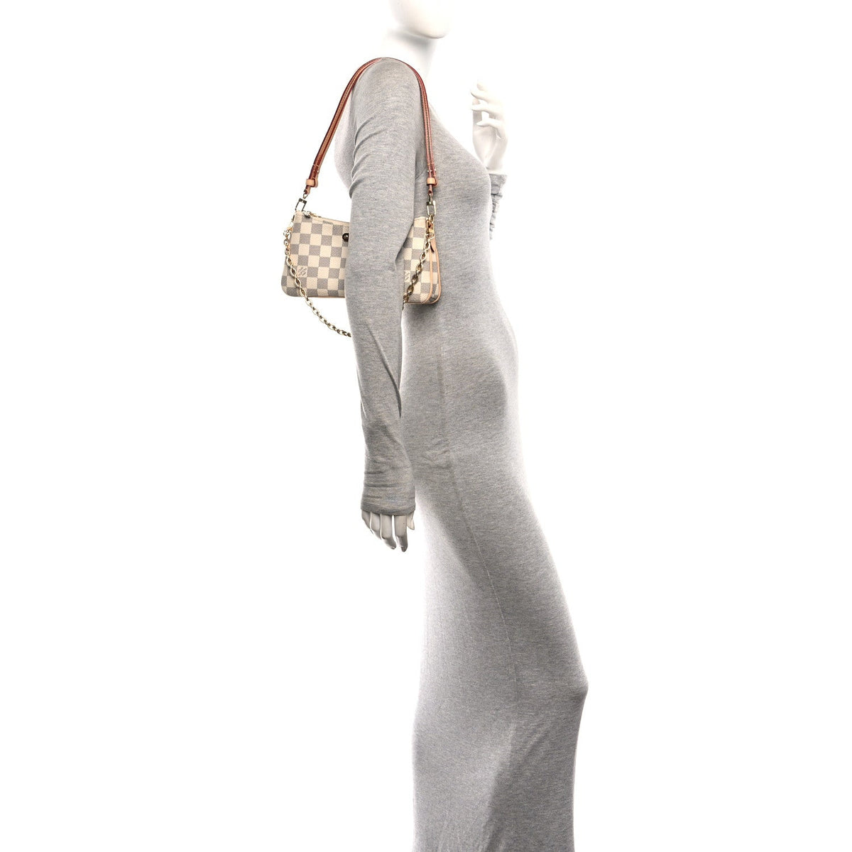 Damier Azur Liv Pochette Handbag