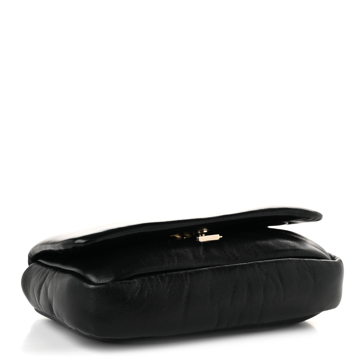 Mini Lambskin Shoulder Bag - White