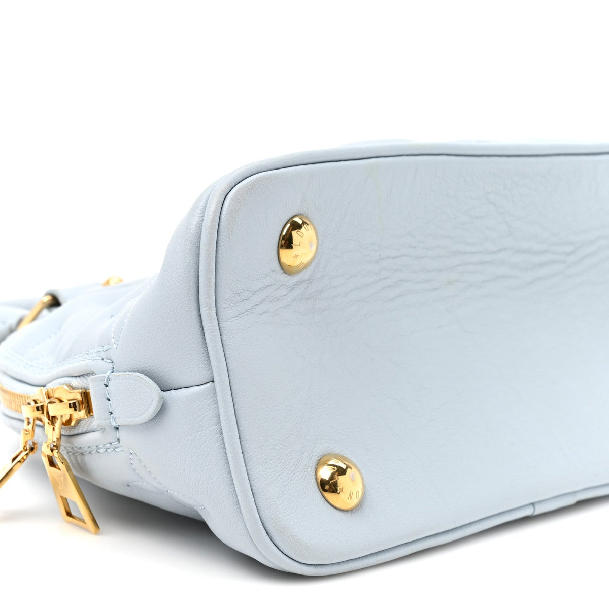 Calfskin Handbag - Blue