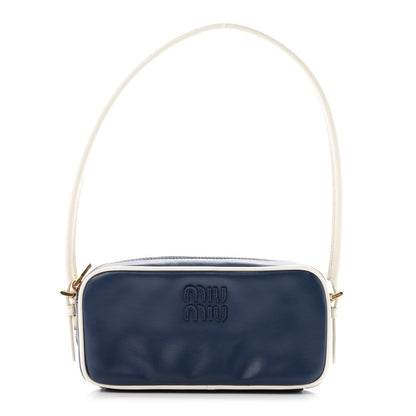 Mini Calfskin Handbag - Blue