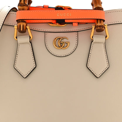 Small Calfskin Tote Bag - White