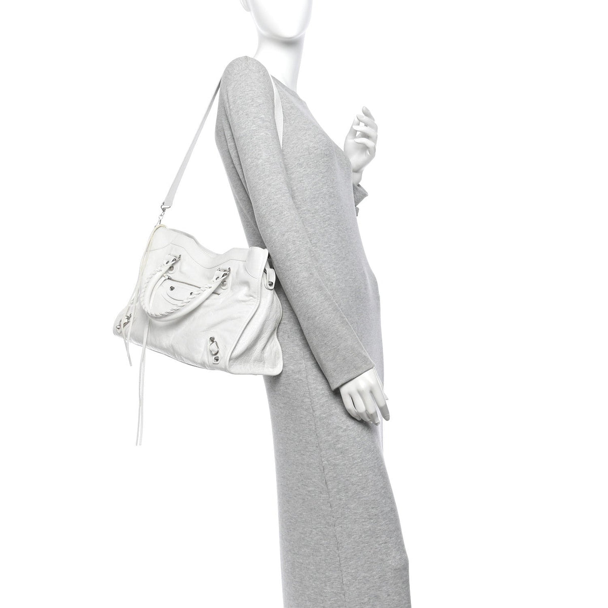 Medium Handbag - White