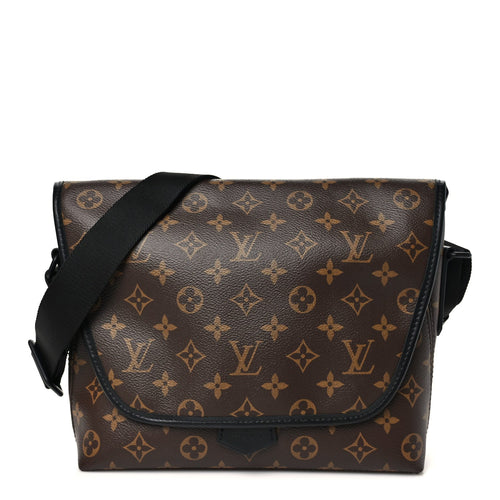 Monogram Macassar Magnetic Messenger Handbag