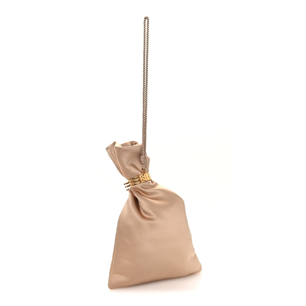 Satin Evening Pouch Nude Baby Nude Pouch