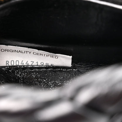 Calfskin Shoulder Bag - Black