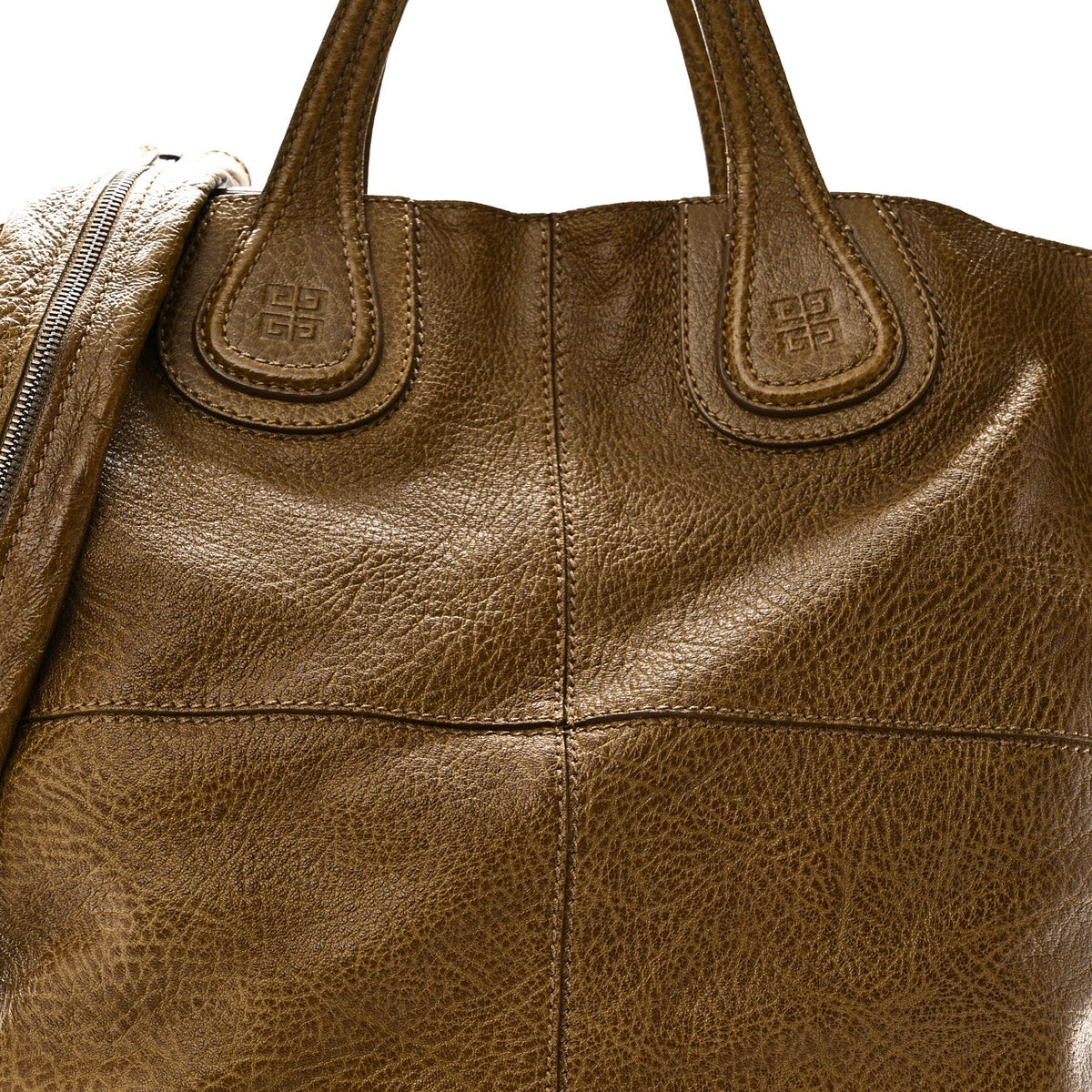 Lambskin Handbag - Light Green