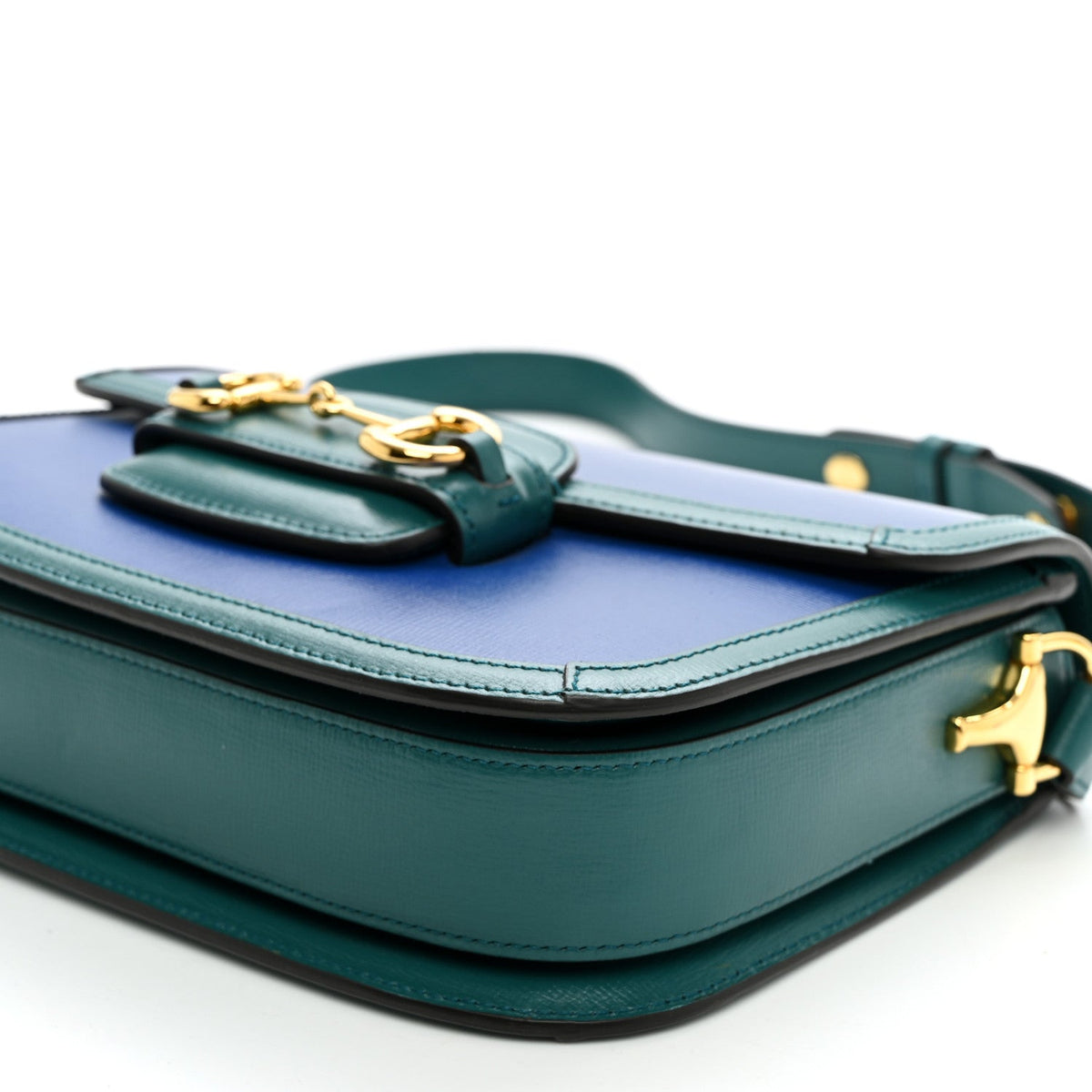 Calfskin Shoulder Bag - Blue