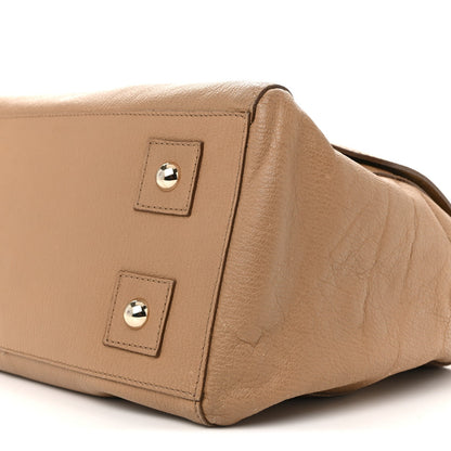 Medium Goatskin Satchel Bag