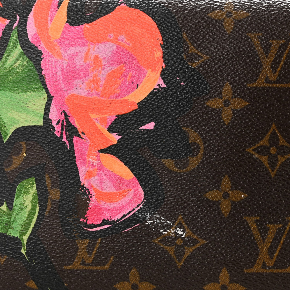 Monogram Roses Neverfull Mm Handbag