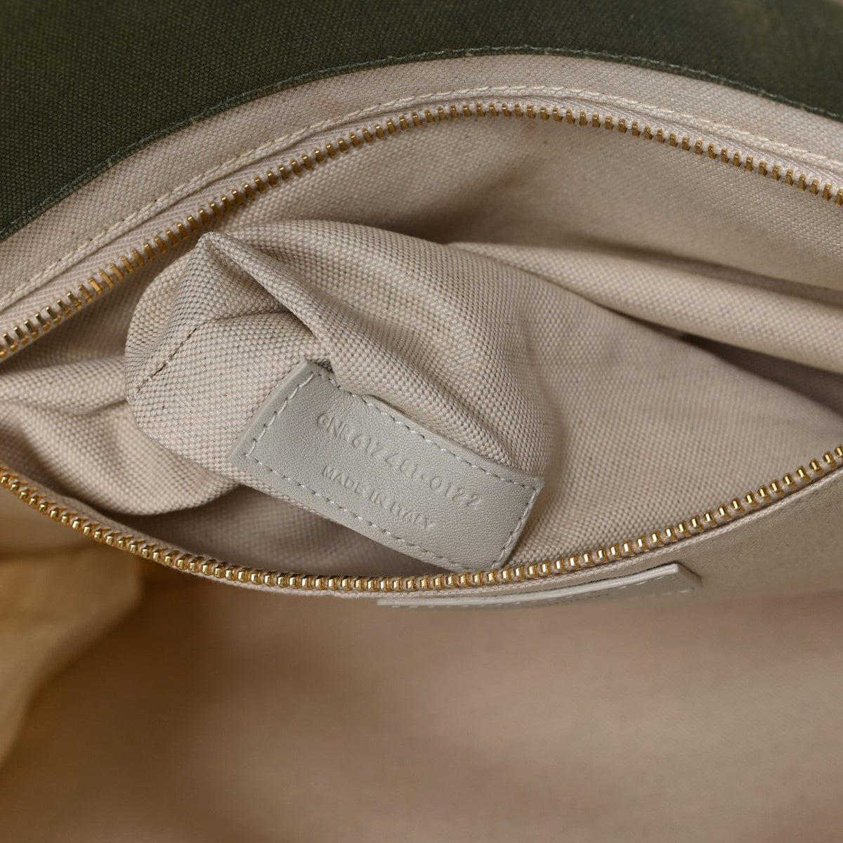 Small Calfskin Tote Bag - Green