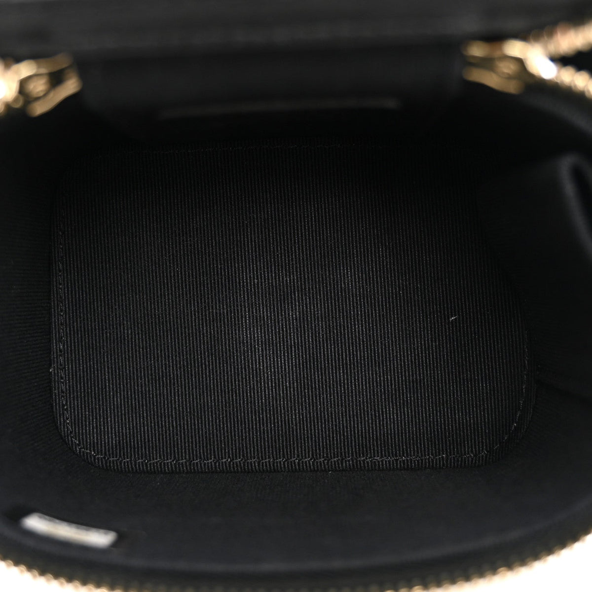 Mini Quilted Lambskin Handbag - Black