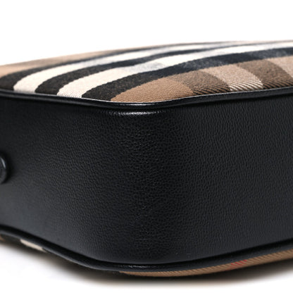 Large Calfskin Crossbody Bag - Black