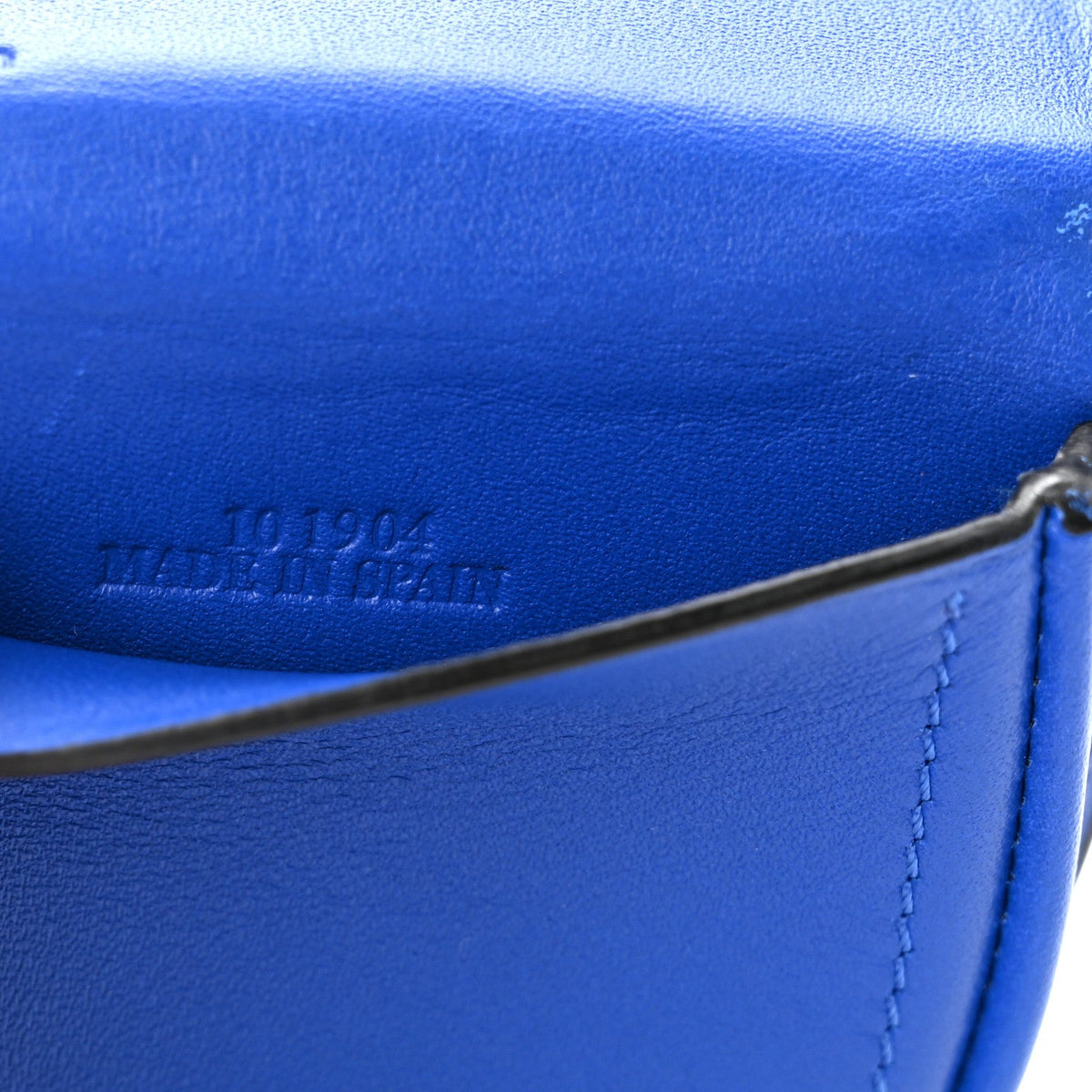 Mini Calfskin Crossbody Bag - Blue
