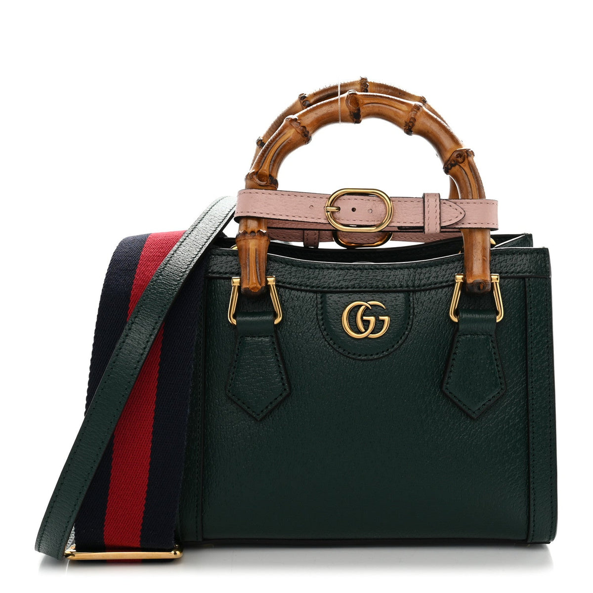 Mini Calfskin Tote Bag - Red