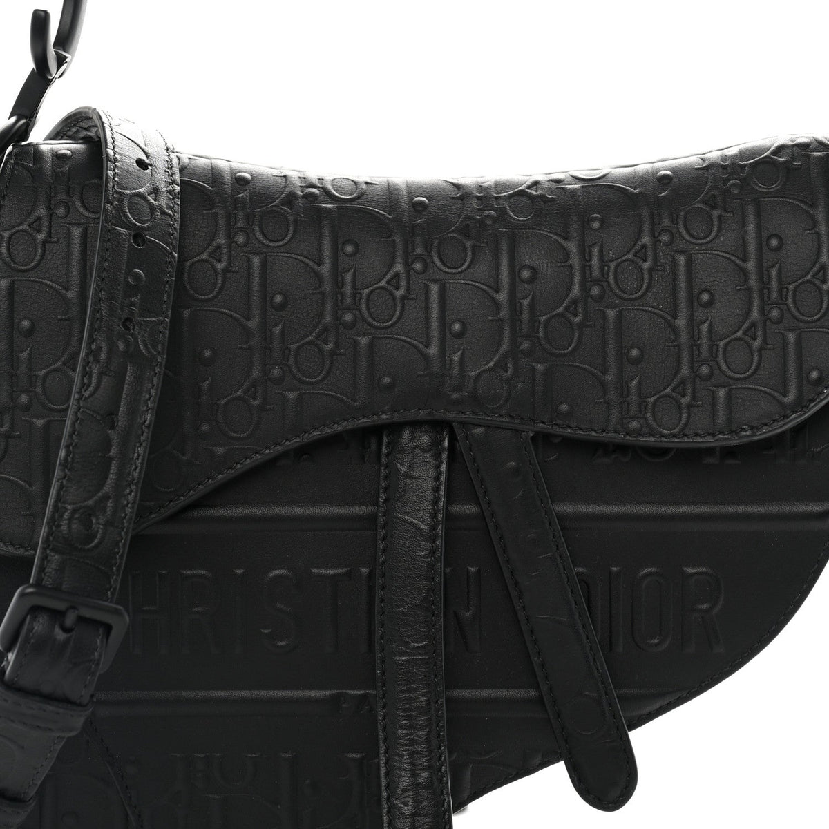 Calfskin Handbag - Black