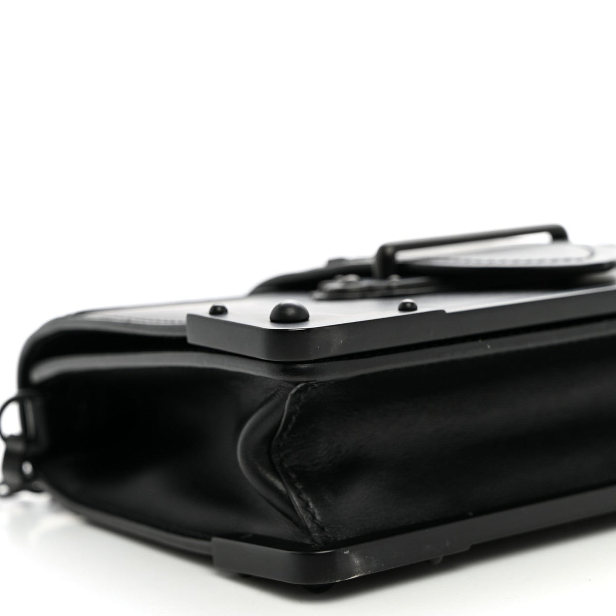 Calfskin Handbag - Black