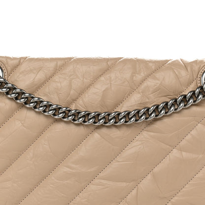 Large Quilted Calfskin Handbag