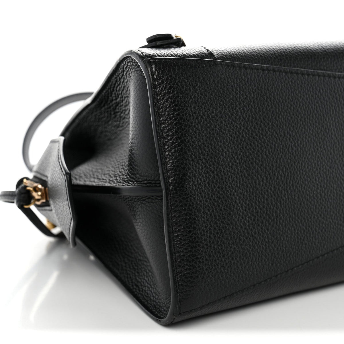 Calfskin Handbag - Gold