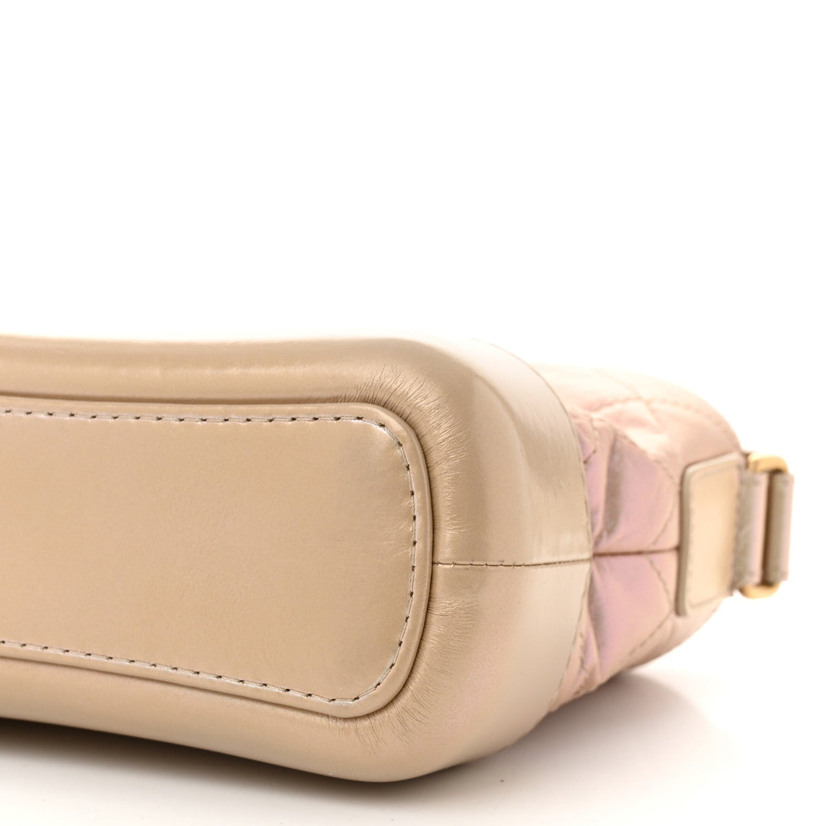Small Quilted Calfskin Hobo Bag - Pink