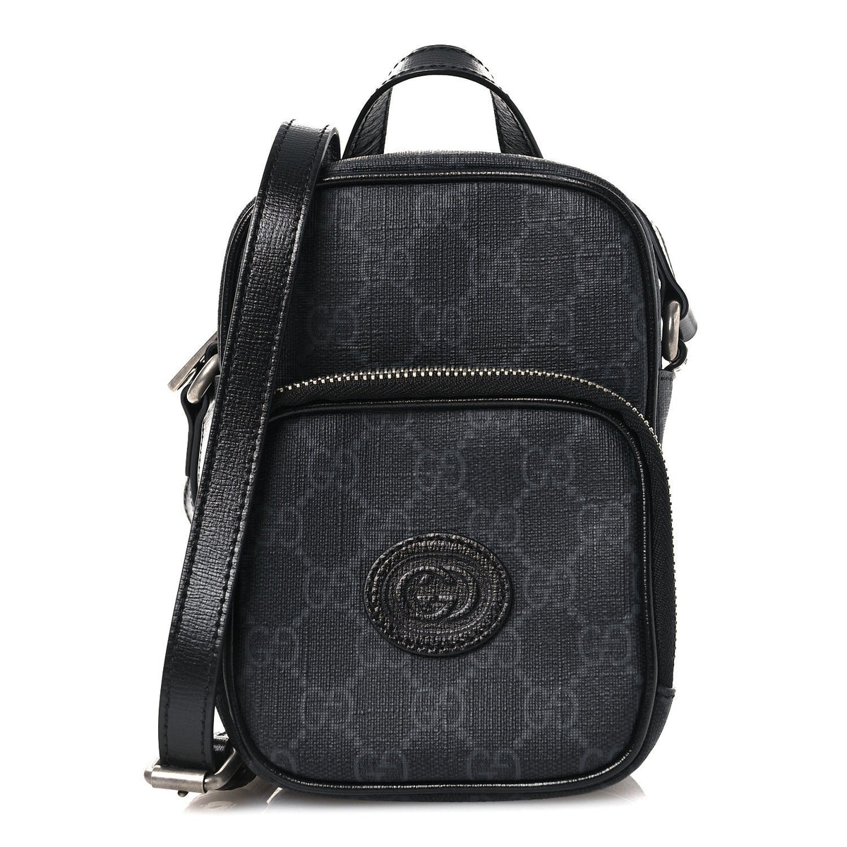 Mini Calfskin Handbag - Black