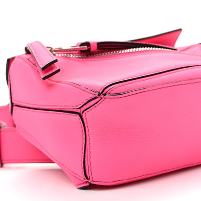 Mini Calfskin Handbag - Pink