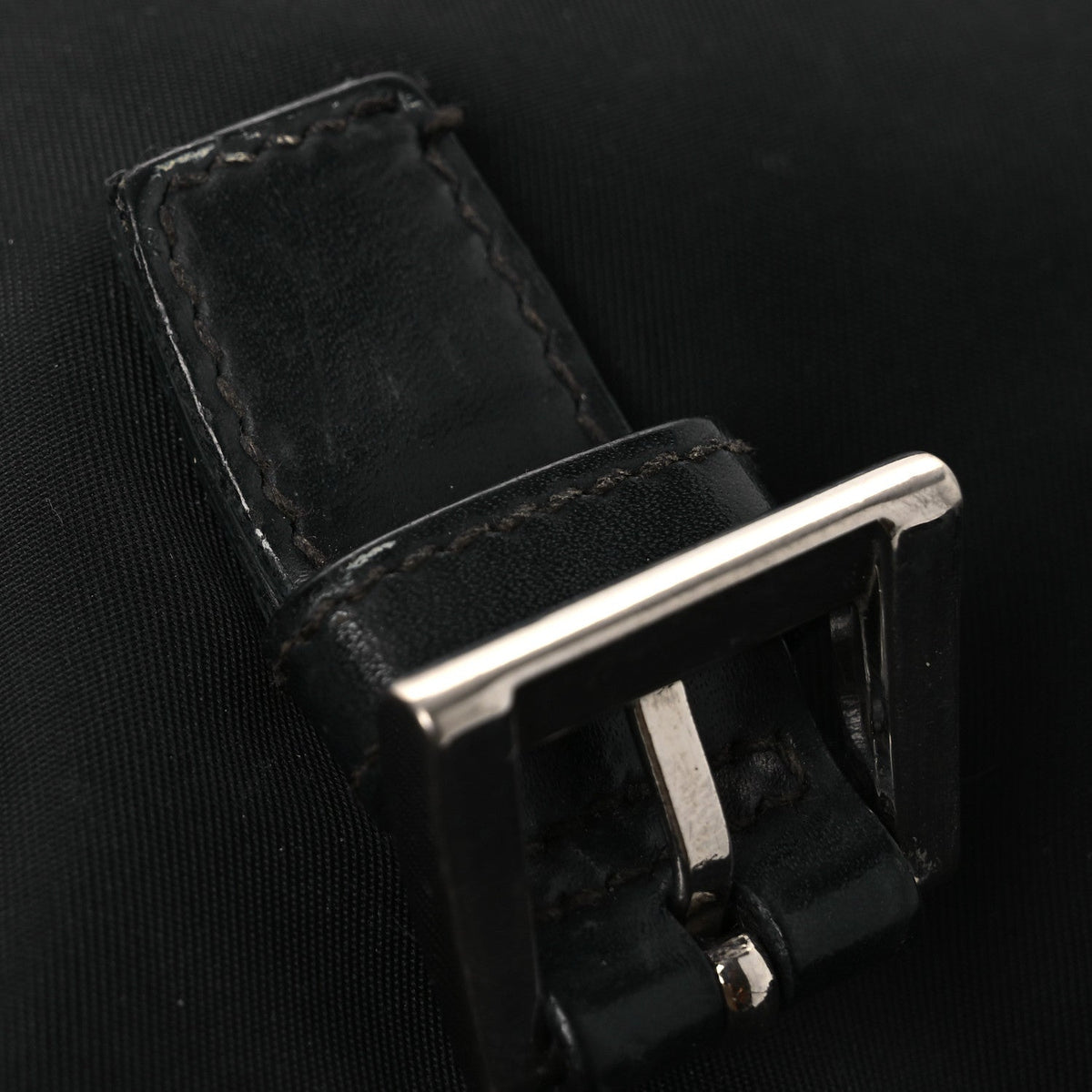Small Nylon Handbag - Black