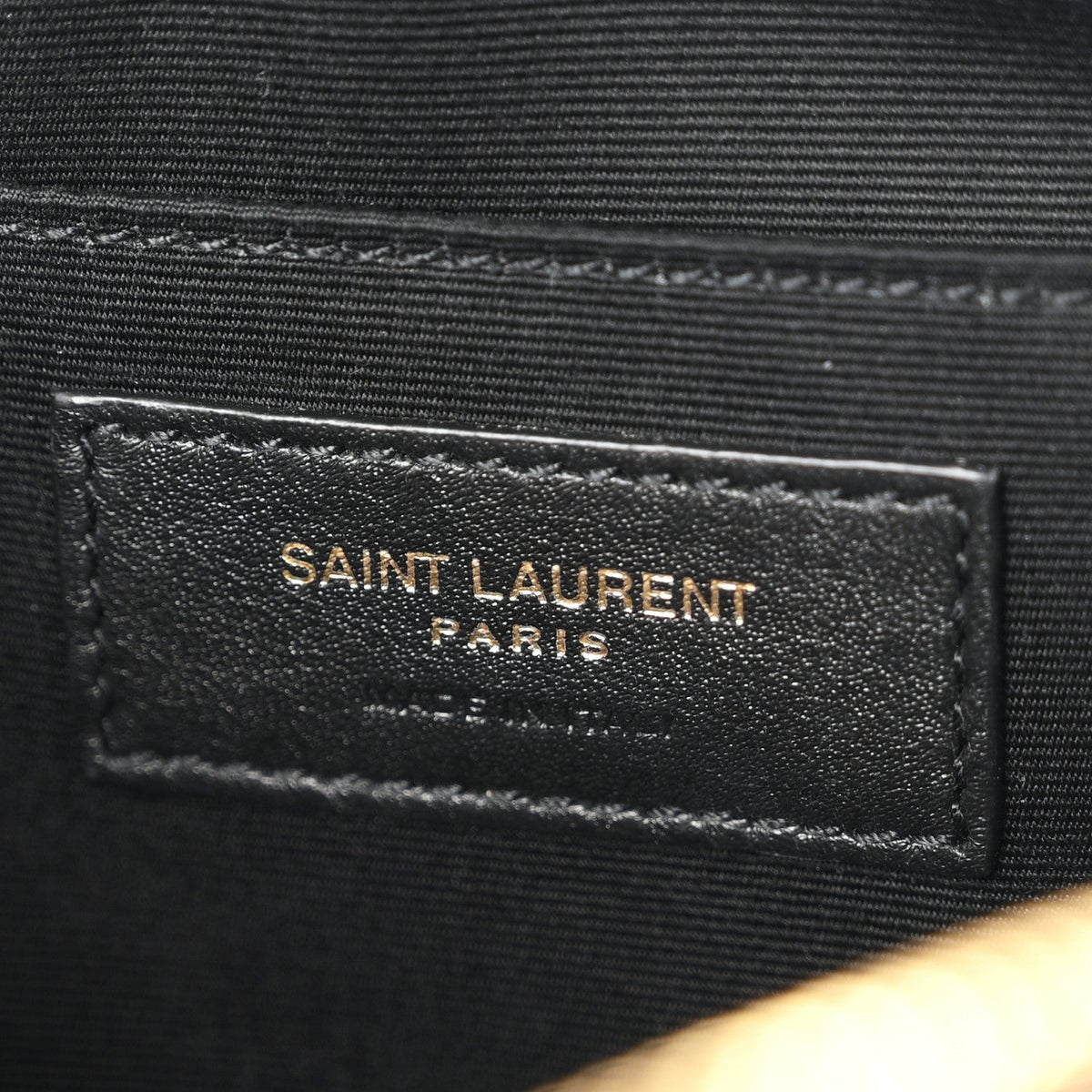 Calfskin Crossbody Bag - Black