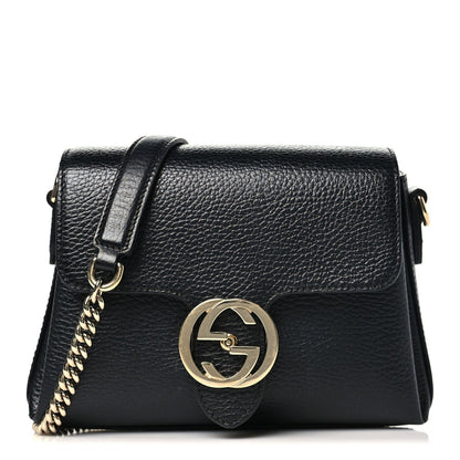Calfskin Crossbody Bag - Black