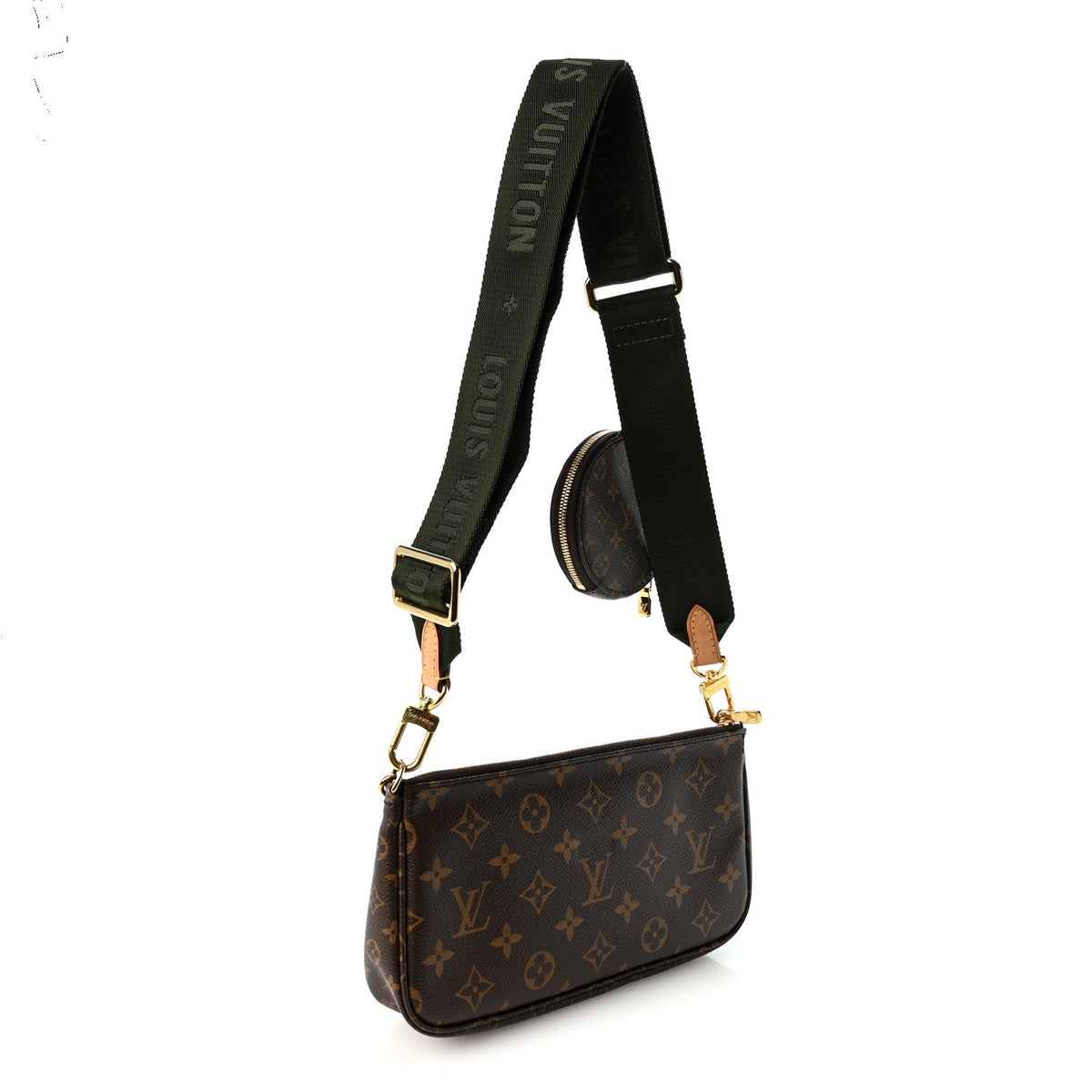 Monogram Multi Pochette Accessories Kaki Handbag