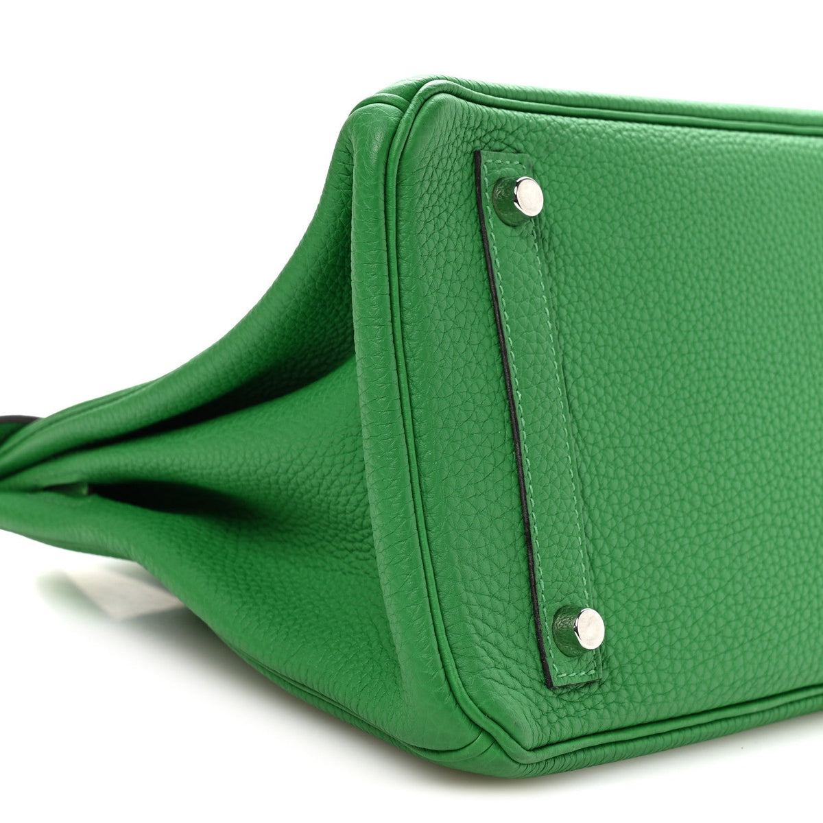 Taurillon Clemence Birkin 30 Menthe Handbag