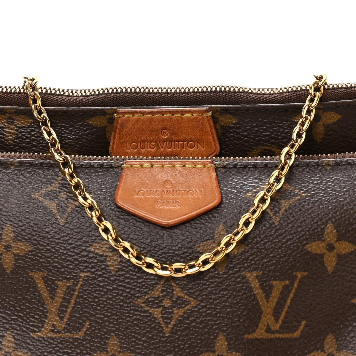 Monogram Multi Pochette Accessories Kaki Handbag