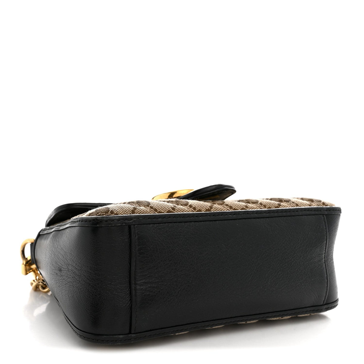 Mini Calfskin Shoulder Bag - Beige