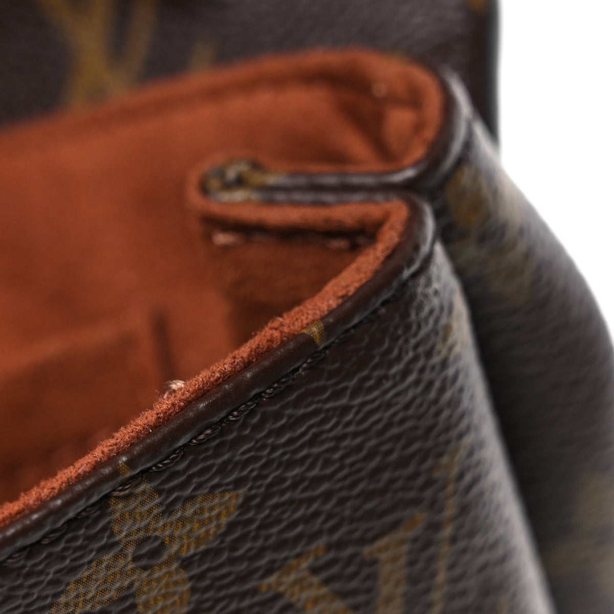 Monogram Saint Placide Caramel Handbag