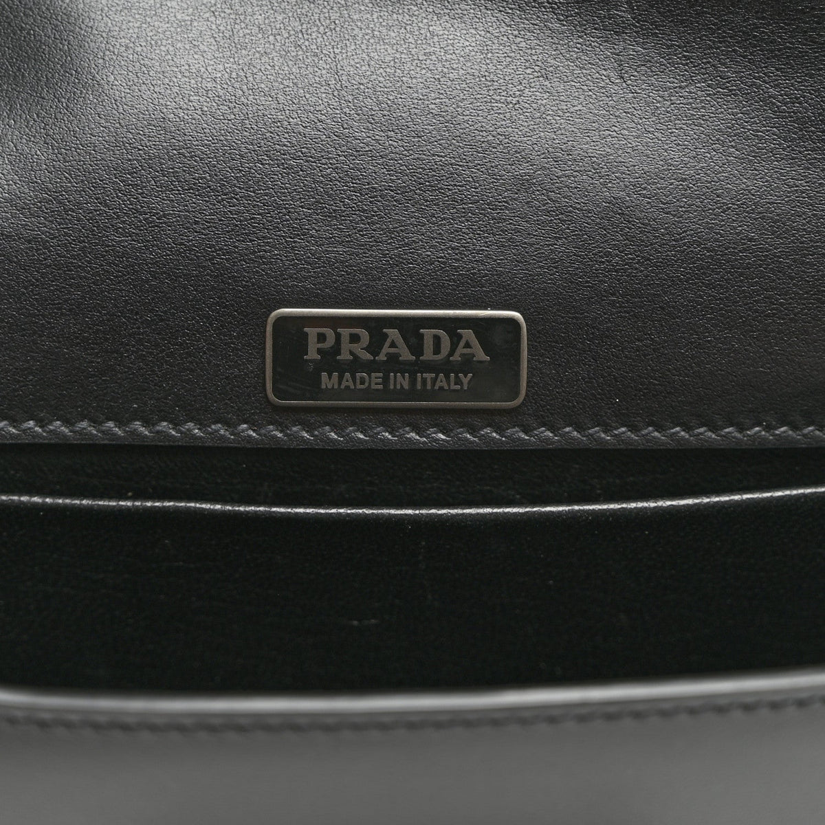 Calfskin Handbag - Black