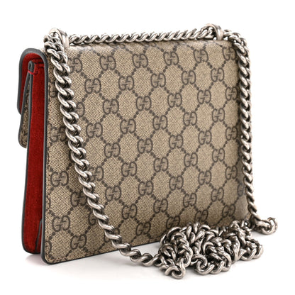 Mini Suede Shoulder Bag - Beige