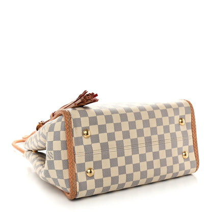 Damier Azur Propriano Rose Ballerine Handbag