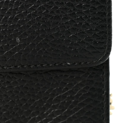 Calfskin Wallet Bag - Black