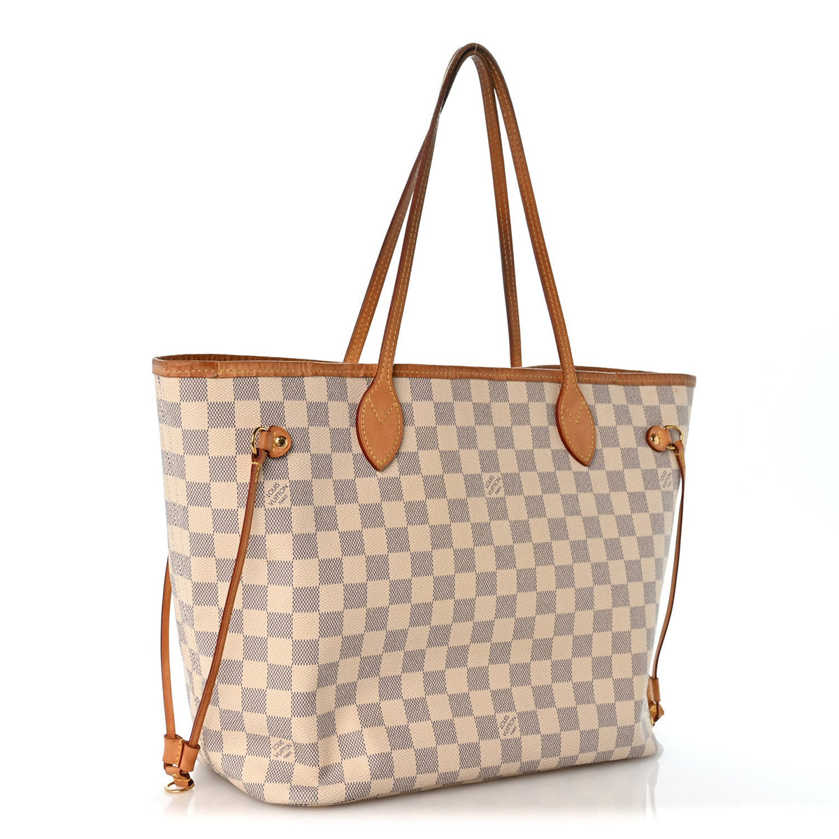 Damier Azur Neo Neverfull Mm Handbag