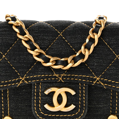 Quilted Handbag - Black