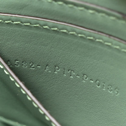 Calfskin Satchel Bag - Green