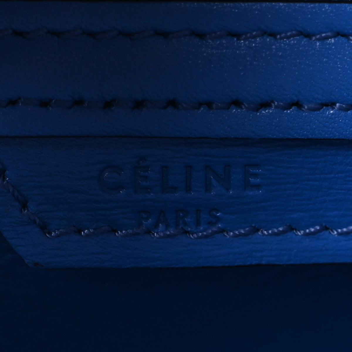Mini Calfskin Travel Bag - Blue
