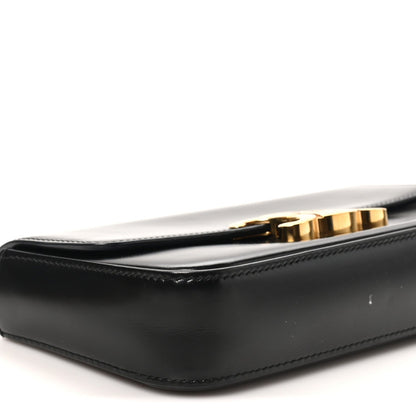 Calfskin Shoulder Bag - Black