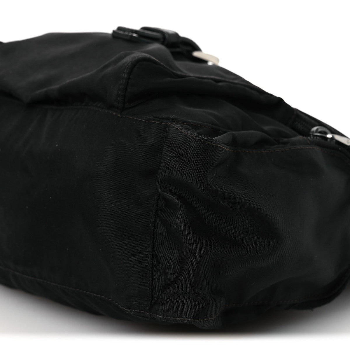 Small Nylon Handbag - Black