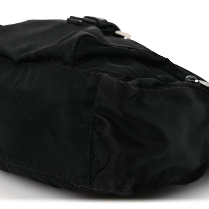 Small Nylon Handbag - Black