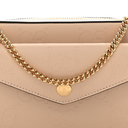 Mini Calfskin Wallet Bag - Beige