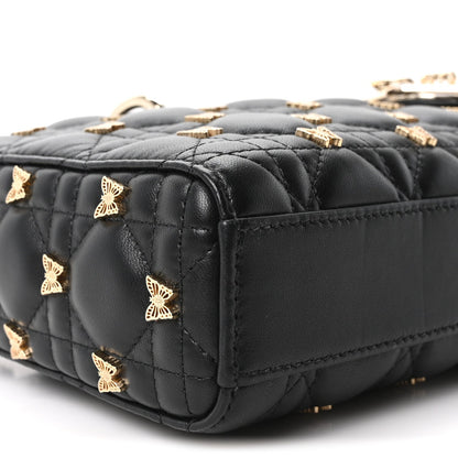 Lambskin Handbag - Black